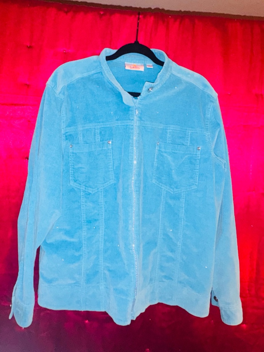 👑 VINTAGE SIZE L SPARKLE JACKET